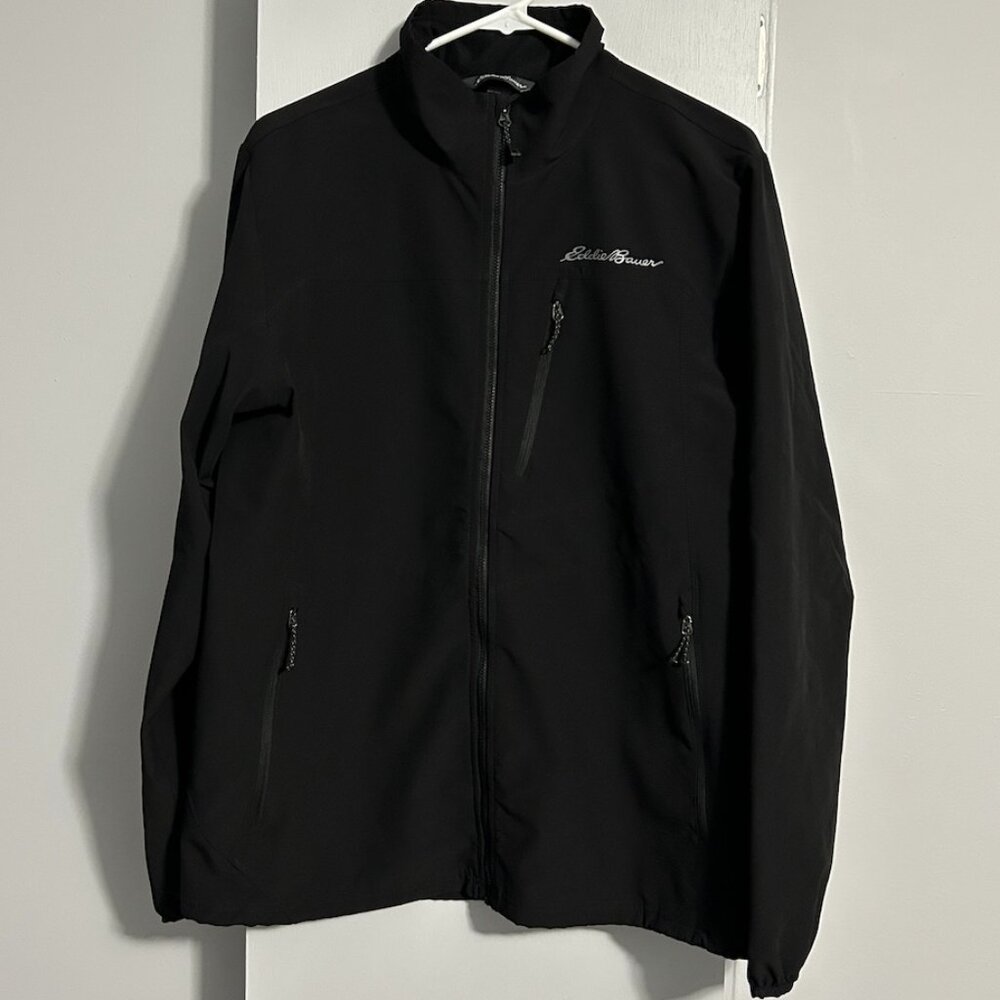 Eddie Bauer‎ Black Men's Full Zip Jacket Size M